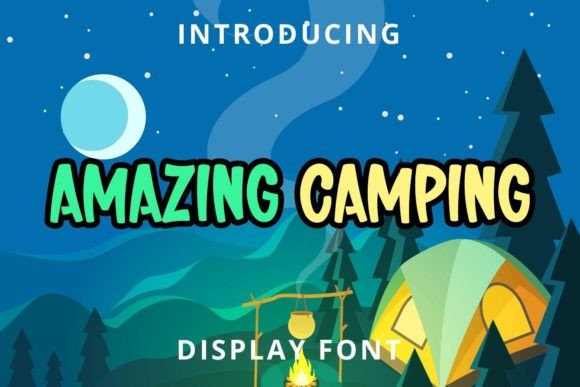 Amazing Camping Font for a Polished Brand Look