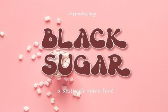 Black Sugar Font for Modern Branding Projects