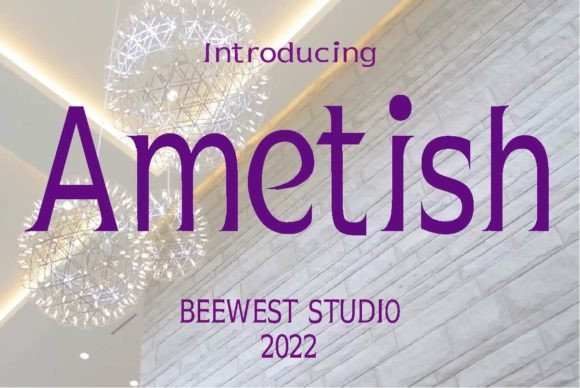 Enhance Your Brand with the Ametish Font