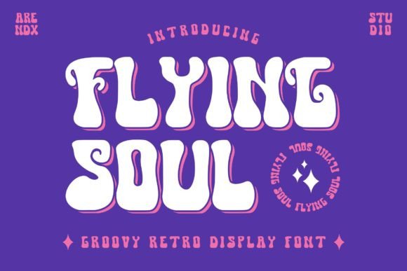 Flying Soul Font for Editorial Design