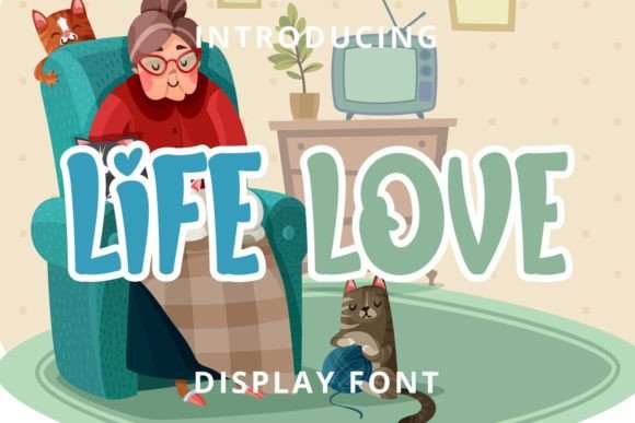 Life Love Font for Digital Marketing and Branding