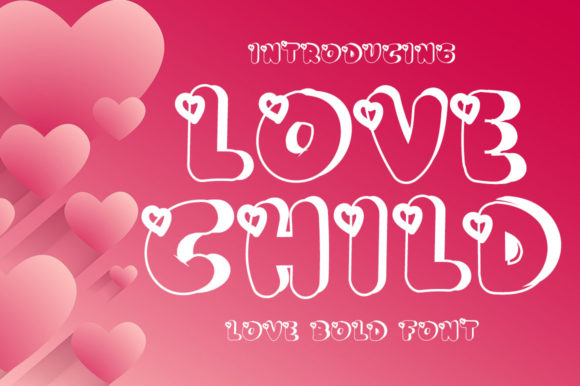Love Child Font for Branding: A Fresh Touch for Small Business Materials