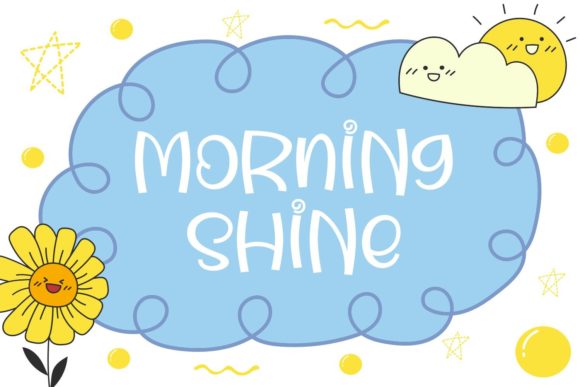 Morning Shine: A Radiant Display Font for Editorial Projects