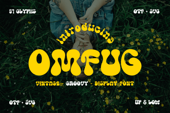 Omfug: A Playful Font for Bold Editorial Design