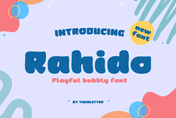 Rahido: A Cute Display Font for Handmade Creations