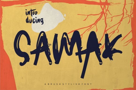 Samak Font for Campaign Creatives