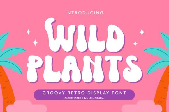 Wild Plants Font for Eye-Catching Branding and Marketing