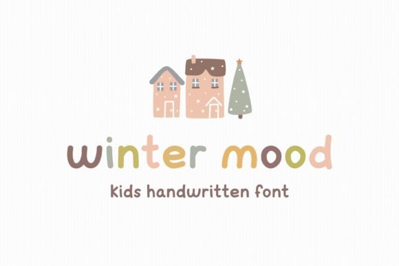 Winter Mood: A Cozy Display Font for Digital Branding