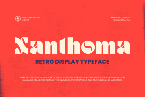 Xanthoma Font Review for Modern Branding